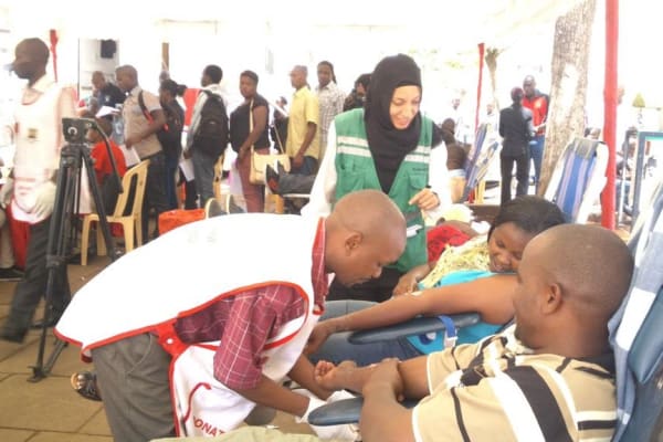 St John Ambulance Kenya holds blood donation drive to help Garissa University attack victims