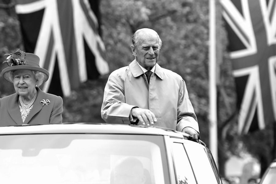 The queen and The Duke of Edinburgh