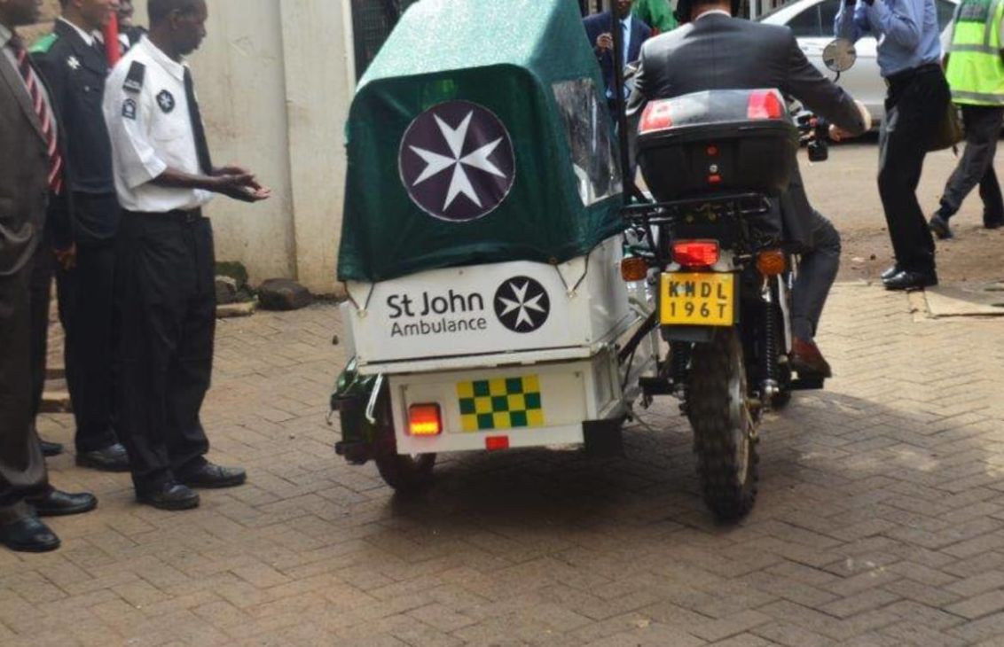 motorcycle ambulance
