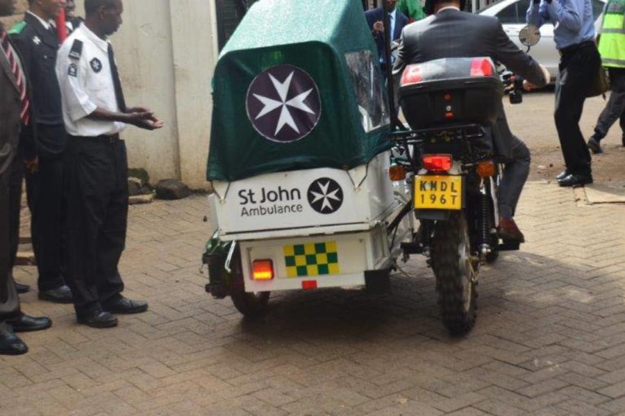 motorcycle ambulance