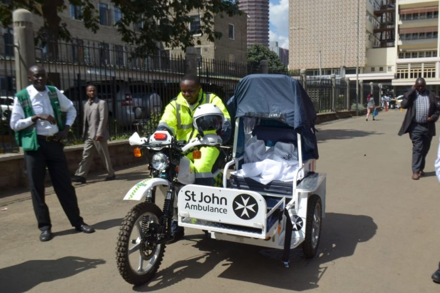 Motorcycle Ambulance