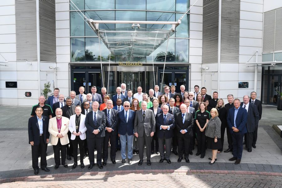 Group Pic With Hrh St Davids Hotel 1 Scaled